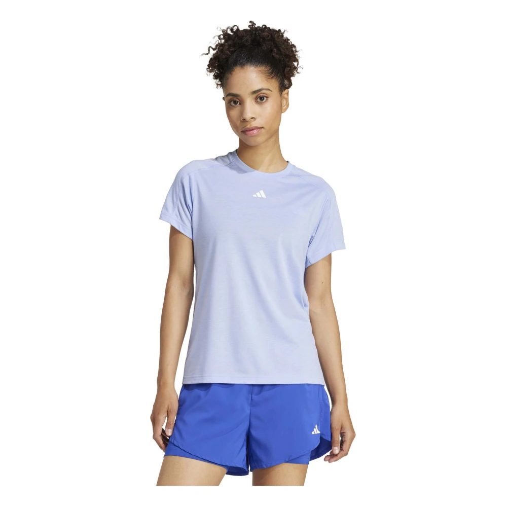 Adidas Tr-Es Crew T-shirt Purple Dames