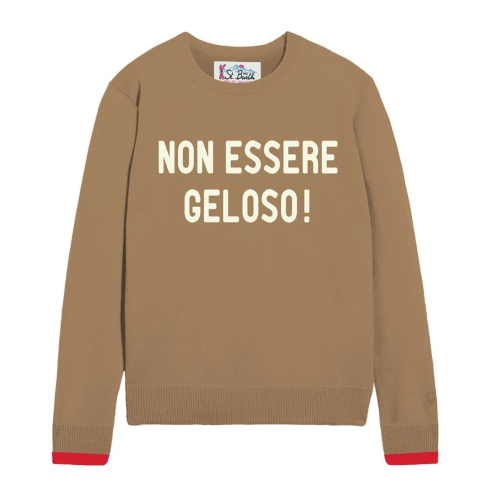 MC2 Saint Barth Bruine Sweaters voor Mannen Brown Dames