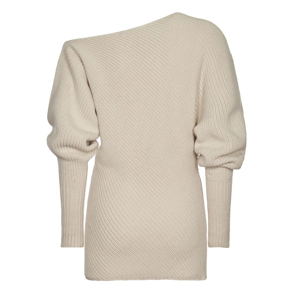 Philosophy di Lorenzo Serafini Ivoor Wollen Trui Beige Dames