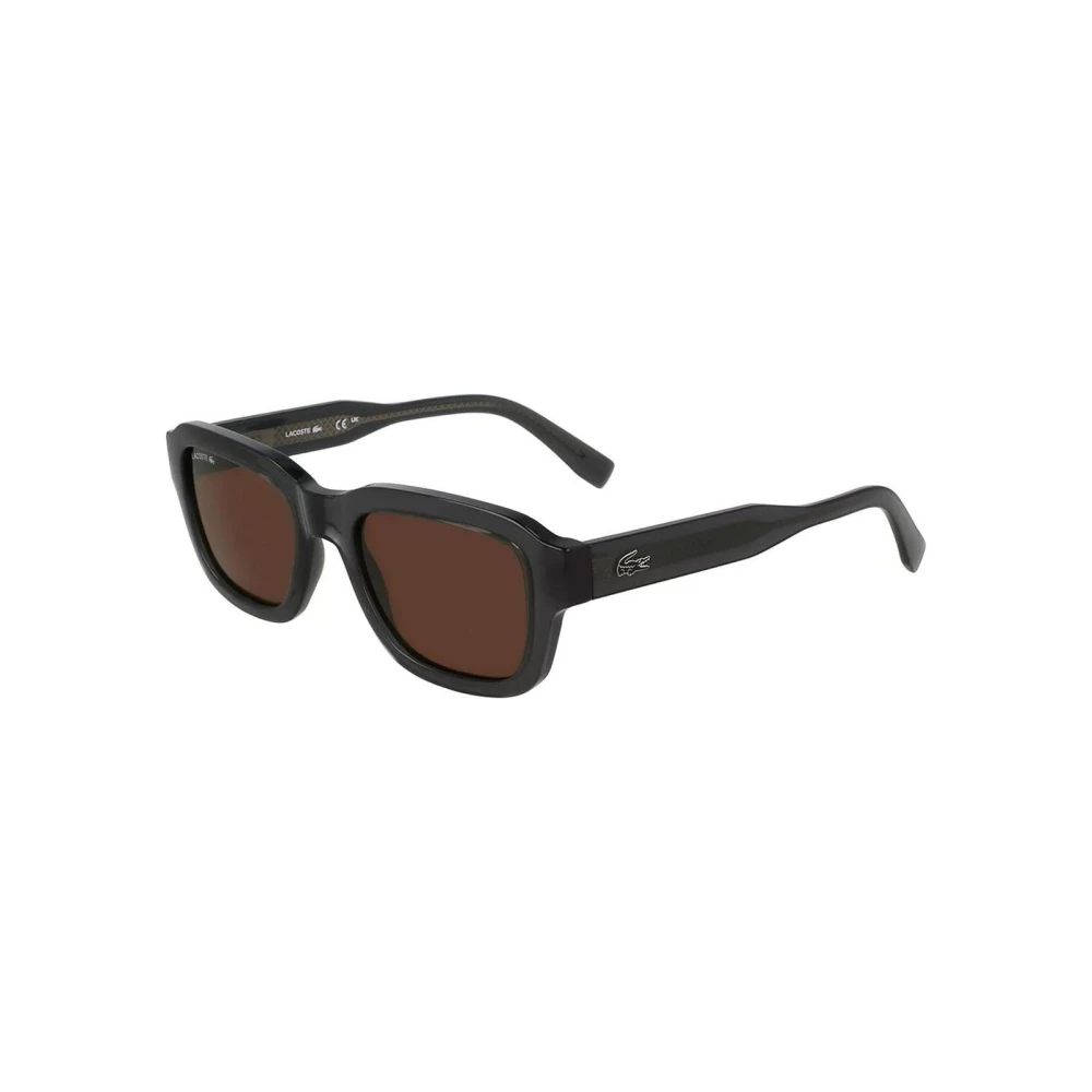 Lacoste Men's Gray Sunglasses, One Size, Acetate Sunglasses With Uv Protection
