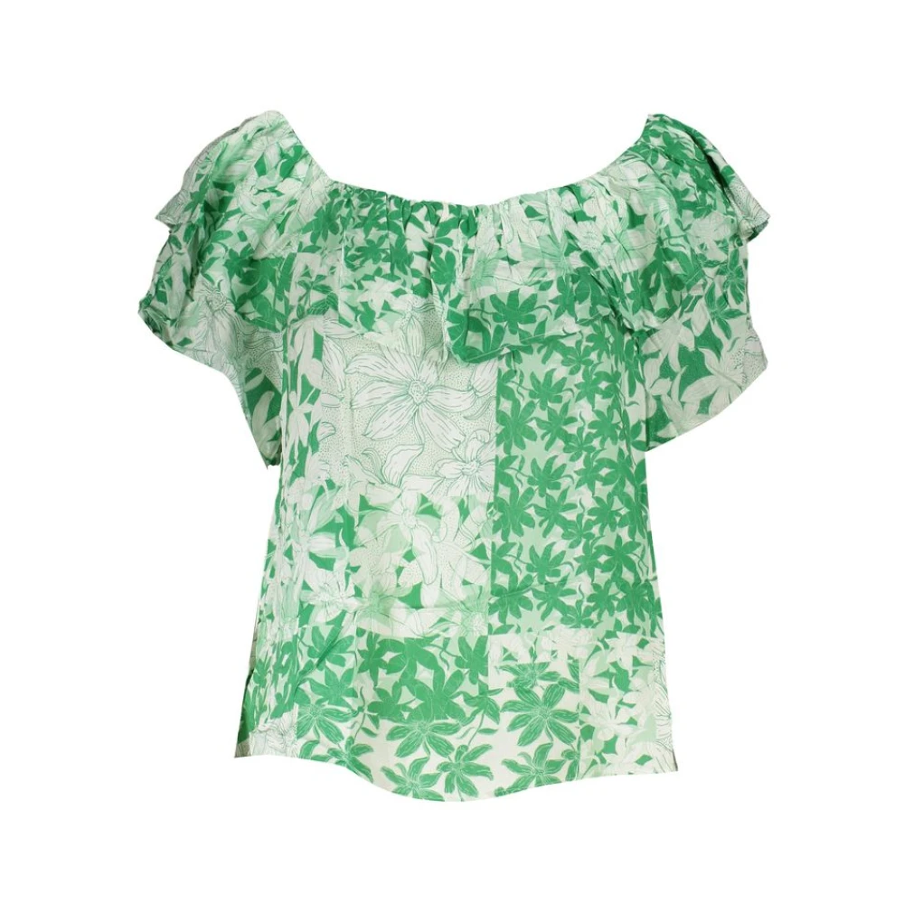 Desigual Donna Verde Camicette M, New,