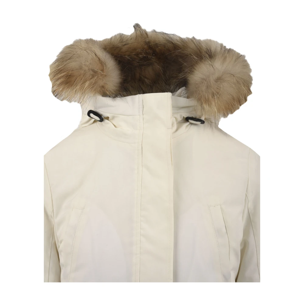 BomBoogie Stijlvolle witte jas voor vrouwen White Dames