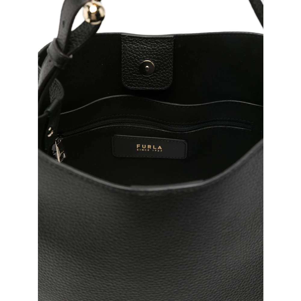 Furla Nuvola Bucket Tas Black Dames