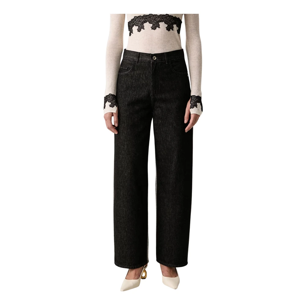 Patrizia Pepe D1101k504 Jeans Reverse Black Grey - Immagine 4