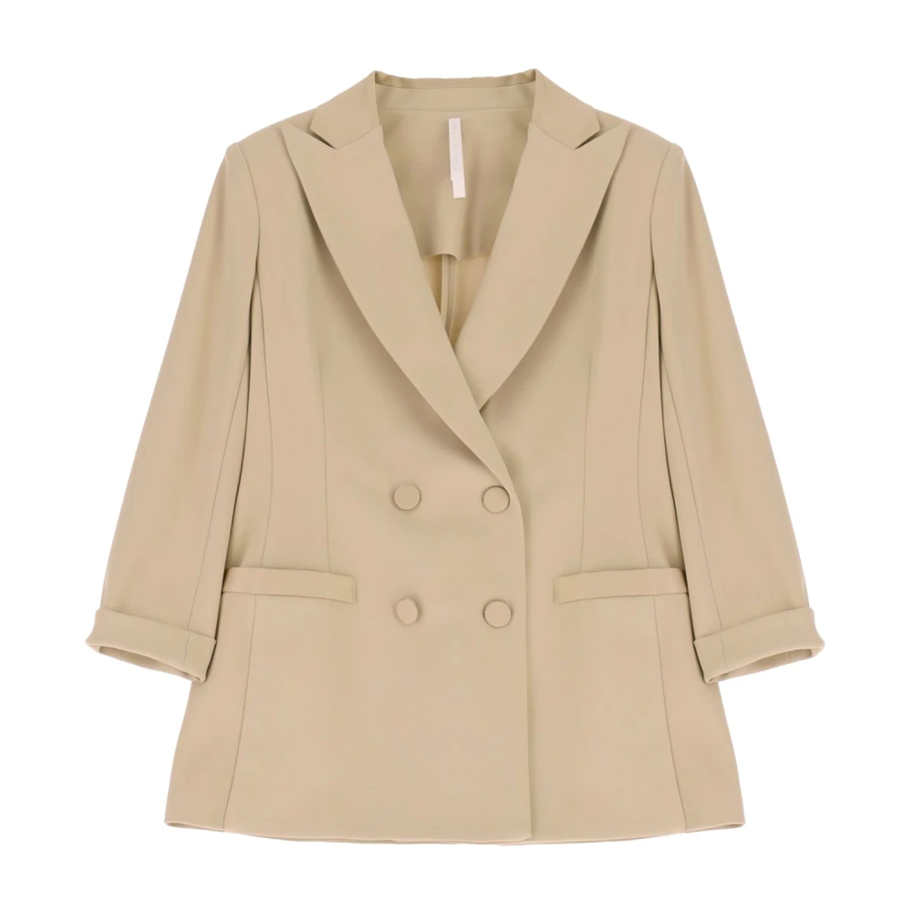Imperial Women's White Giacca Doppiopetto - Blazers - S - Jackets