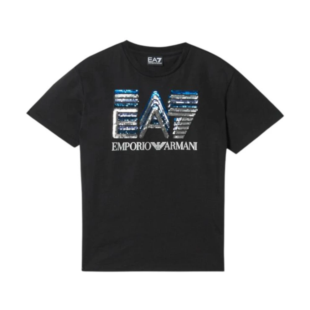 Emporio Armani Ea7 Damen Schwarz Oberteile, K, Mgröße: