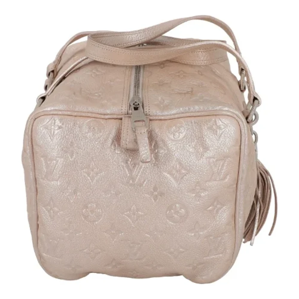 Louis Vuitton Vintage Pre-owned Leather handbags Pink Dames