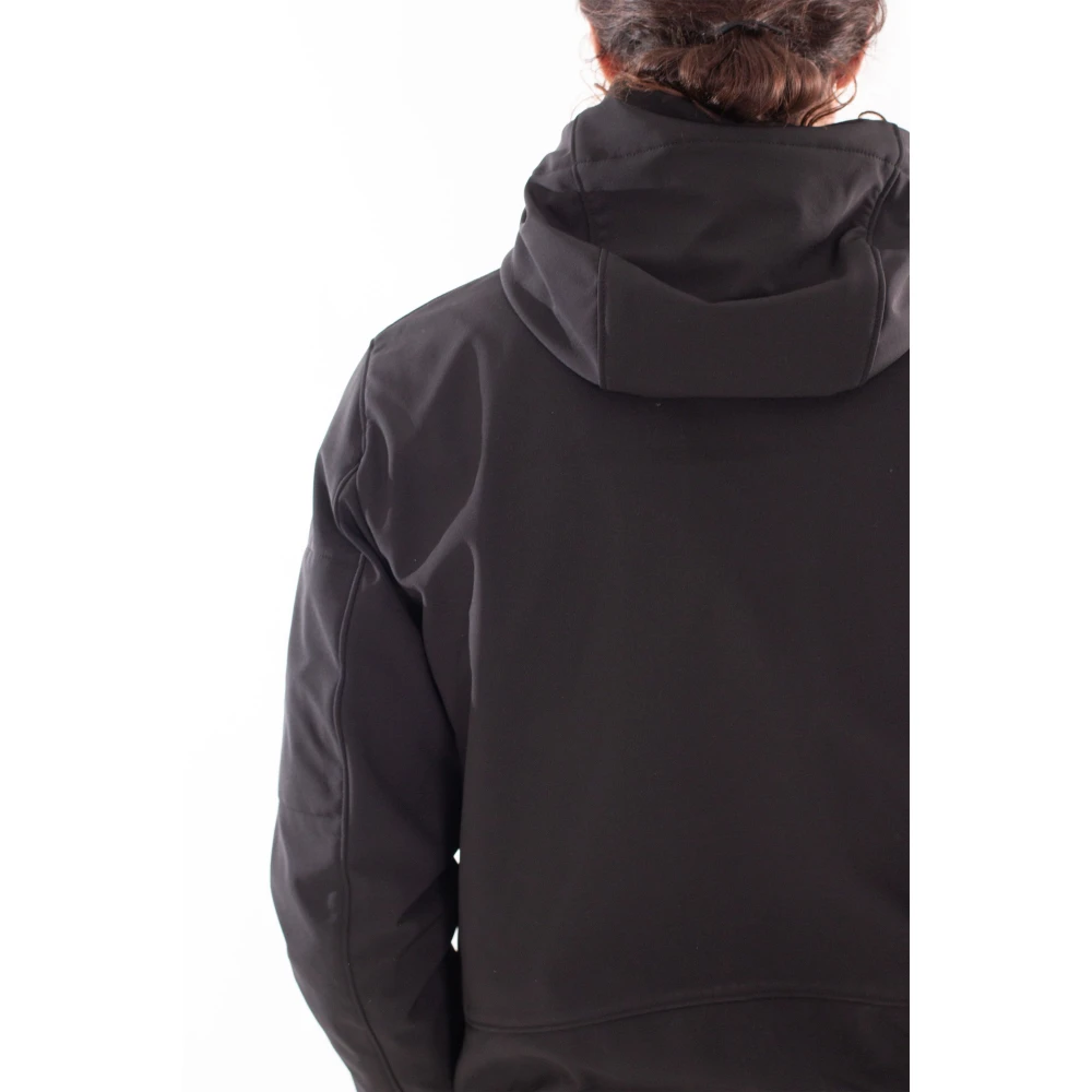 C.P. Company Shell-R Hooded Jacket in 999 Black Heren