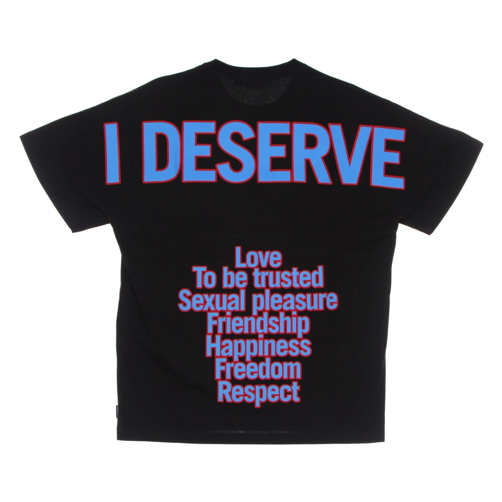 Iuter Zwarte Heren Tee Korte Mouw T-Shirt Black Heren