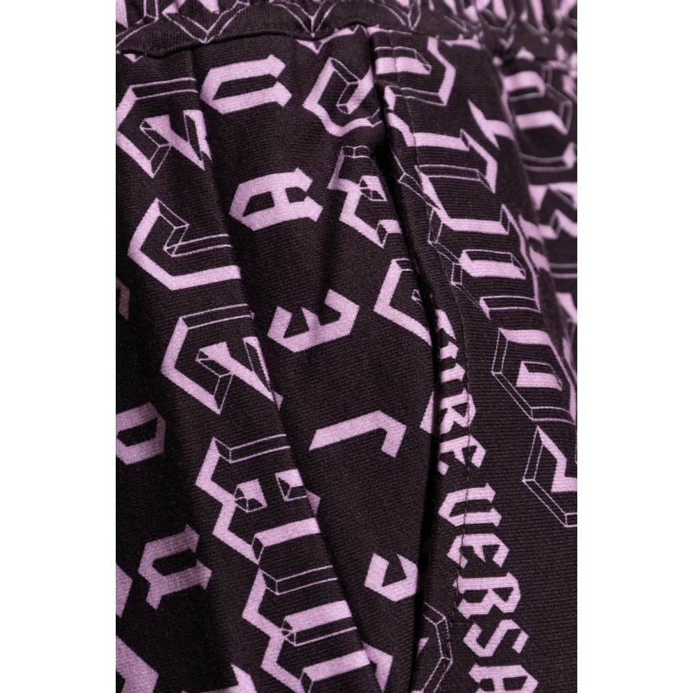 Versace Jeans Couture Sweatpants met logo Multicolor Heren