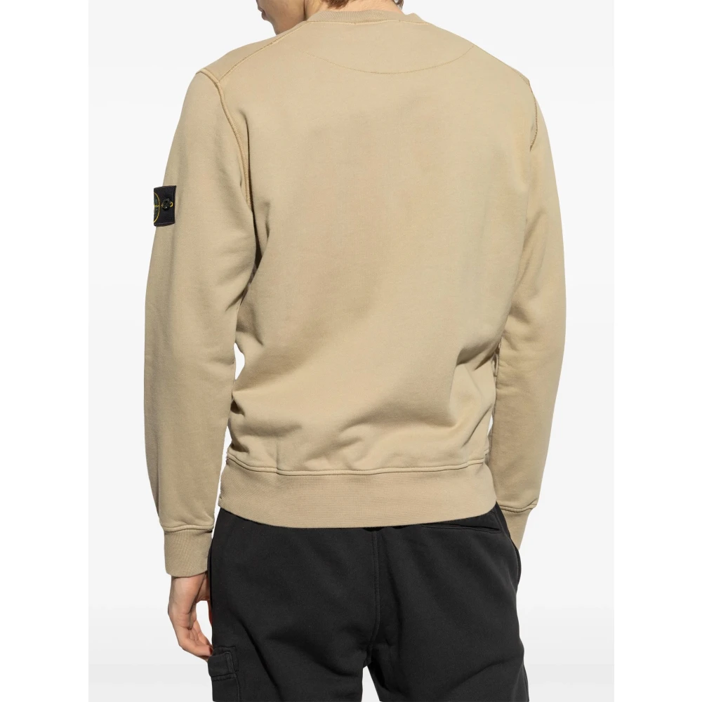 Stone Island Beige Sweaters voor Mannen Beige Heren