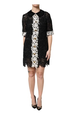 black-floral-lace-mini-dress