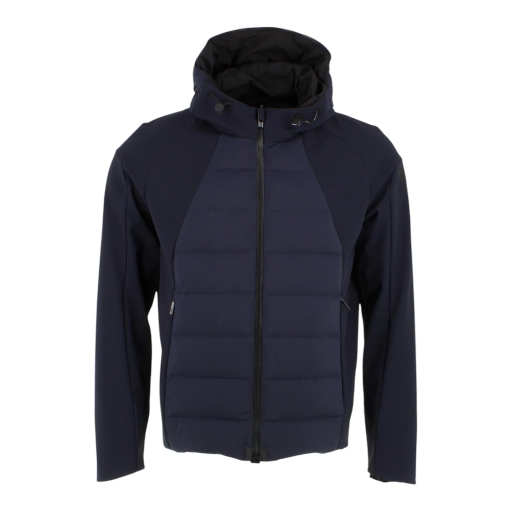 RRD Blauwe Winter Hybride Hoodie Jas Blue Heren