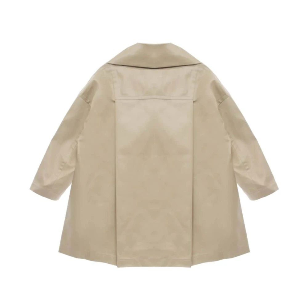 Meryll Rogge Beige Oversized Trenchcoat Beige Dames