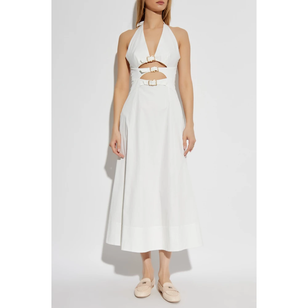 Cult Gaia Braxton Jurk White Dames