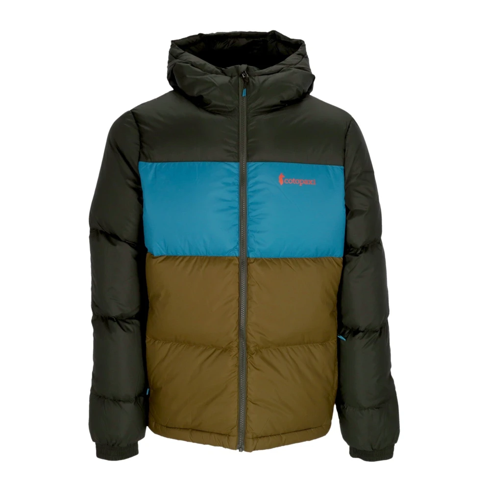 Cotopaxi Uomo Multicolor Giacca In Piuma Con Cappuccio Idrorepellente