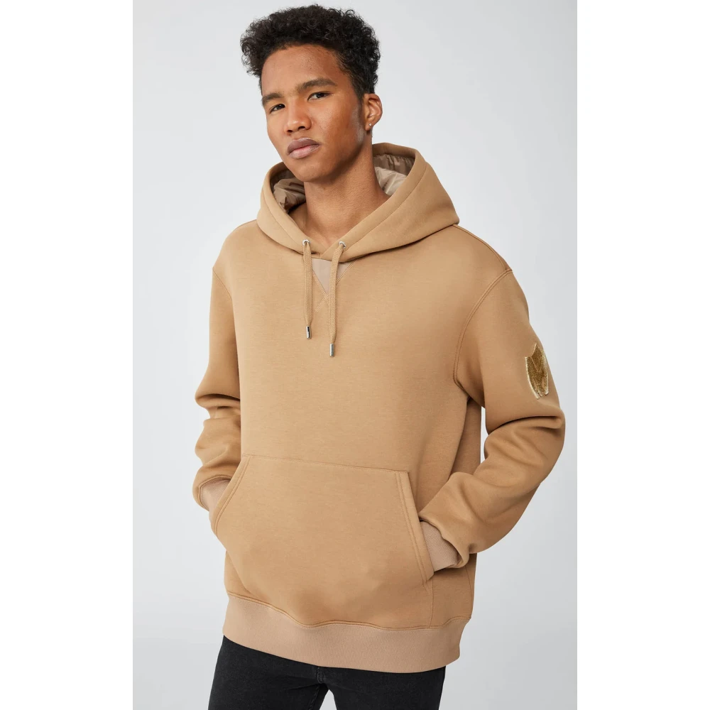 Mackage Hoodie Krys-R Brown Heren