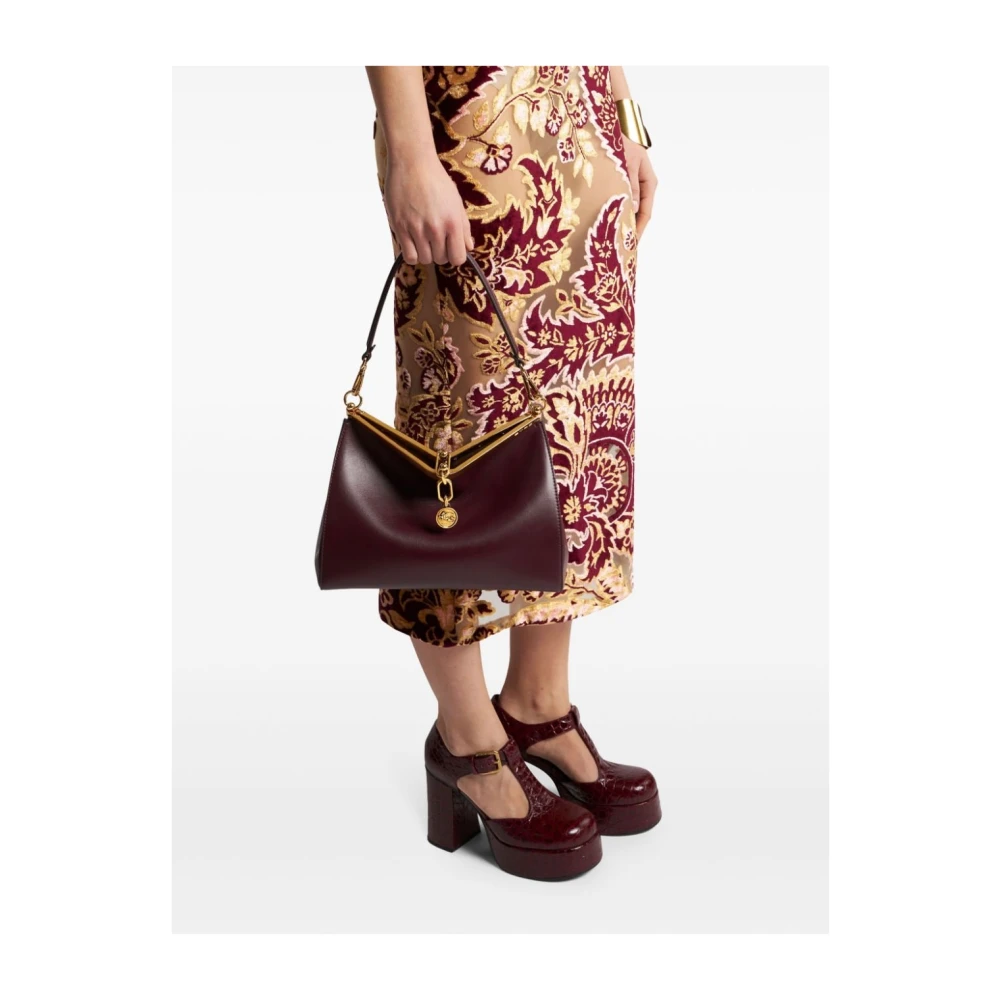 ETRO Vino Schoudertas Red Dames