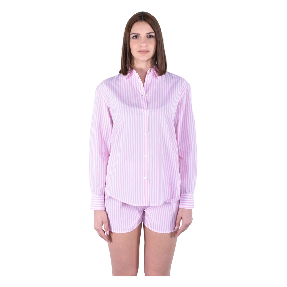 Mc2 Saint Barth Pink Shirts, Female, M, Meredith Shirt