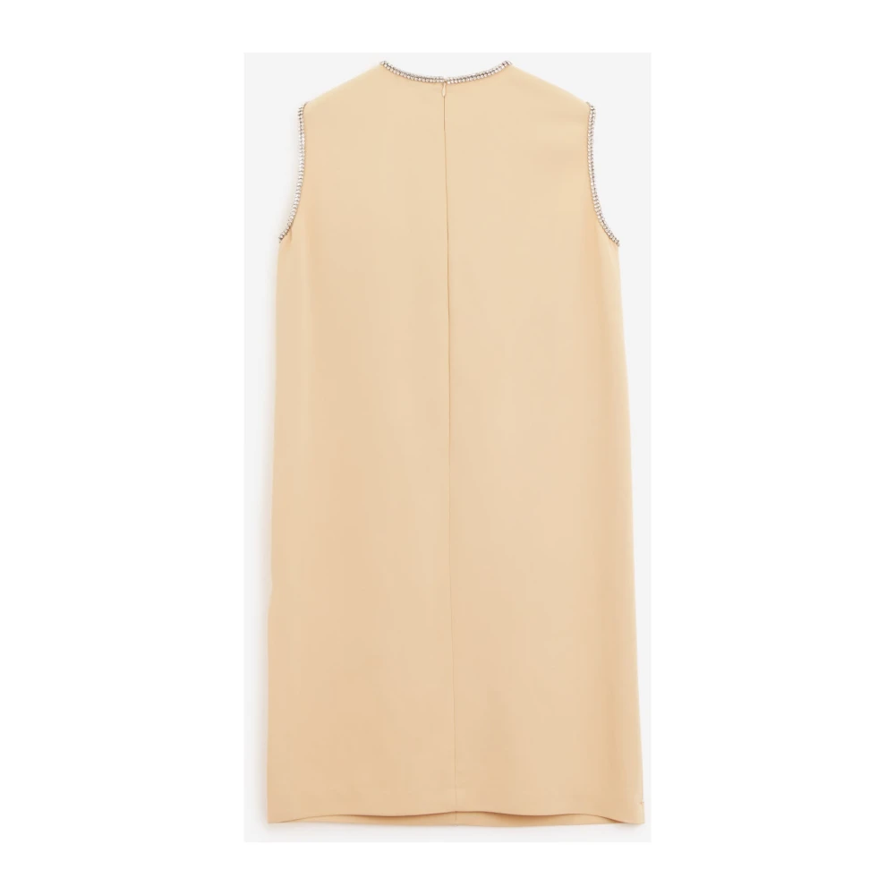 SPORTMAX Stijlvolle Jurken voor elke gelegenheid Beige Dames