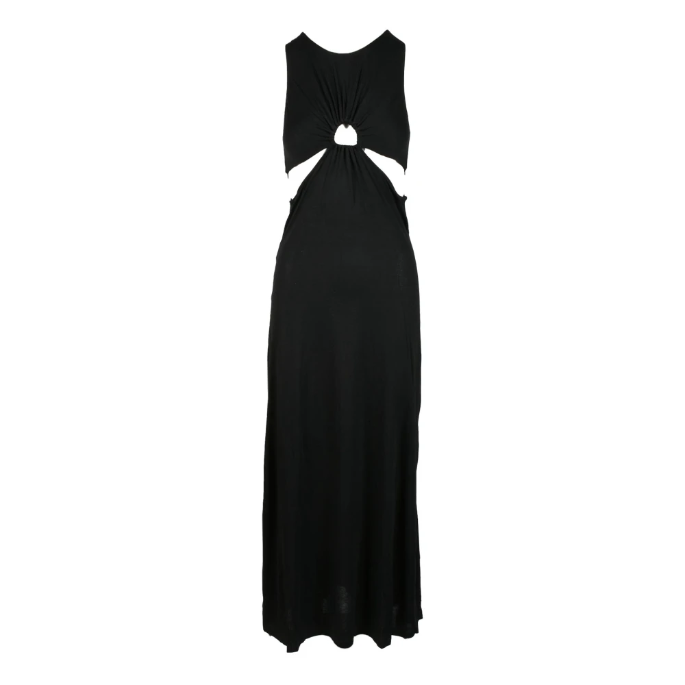 Pinko Women's Black Dress Woman - Maxi Dresses - M - Dresses