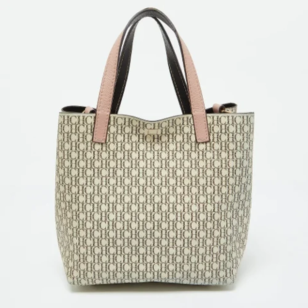Carolina Herrera Pre-owned Canvas handbags Multicolor Dames