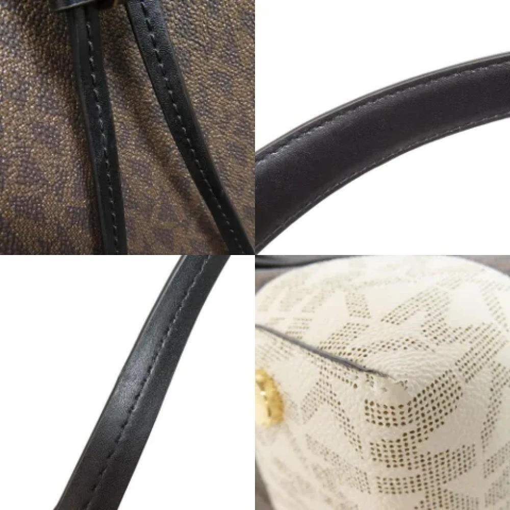 Michael Kors Pre-owned Plastic handbags Brown Dames