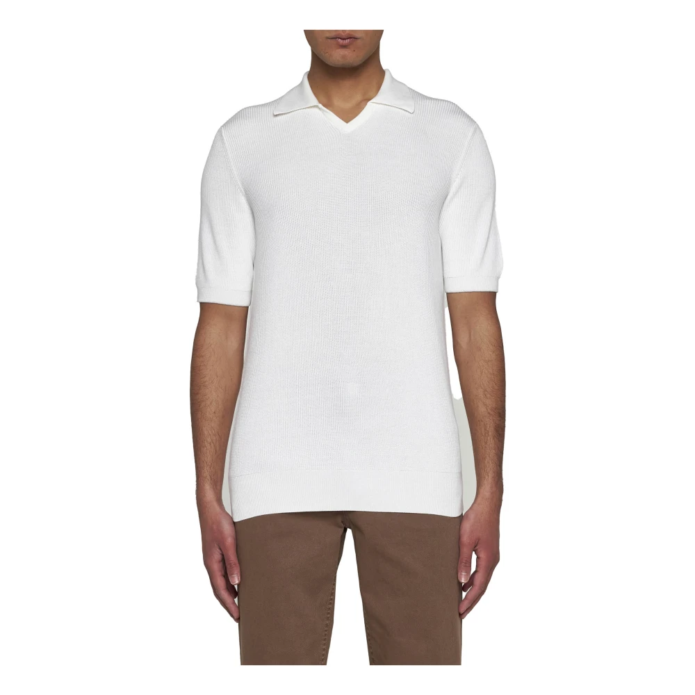 BRUNELLO CUCINELLI Luxe Sweaters Collectie White Heren