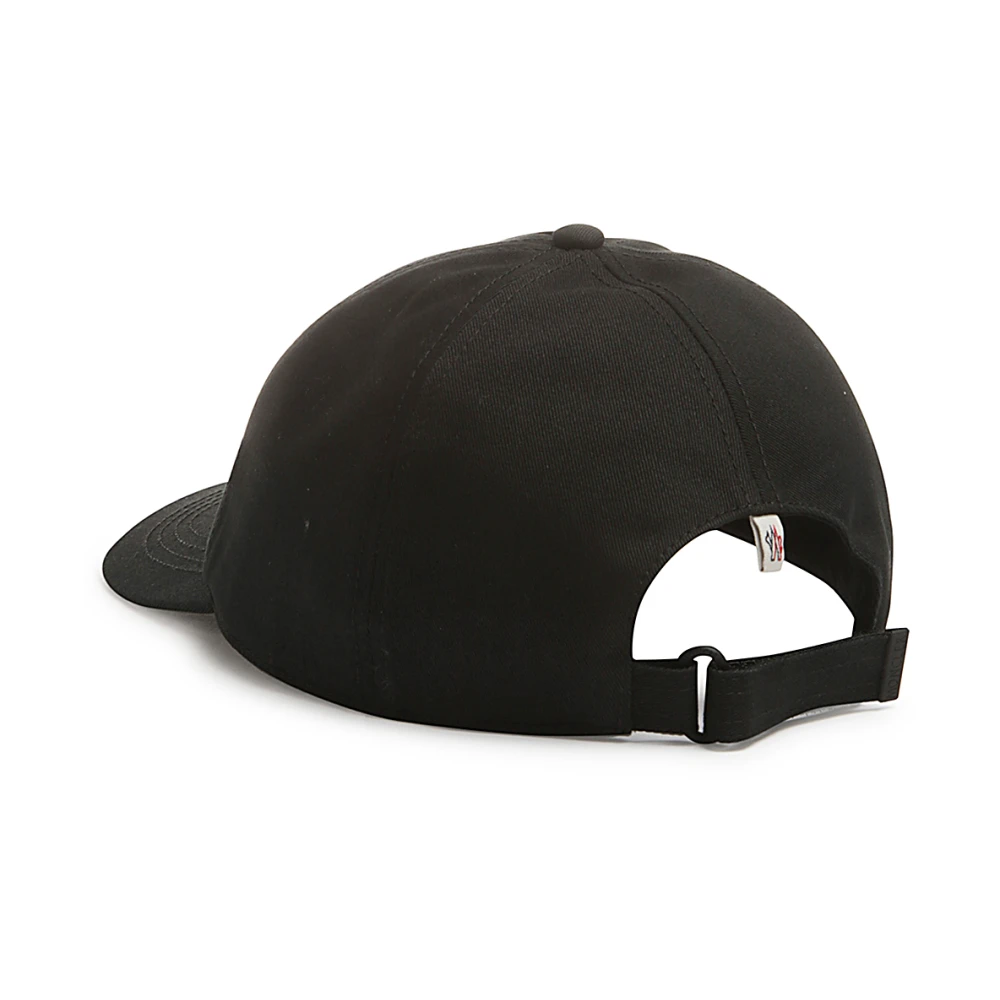 Moncler Zwarte Baseballpet Grenoble Stijl Black Heren