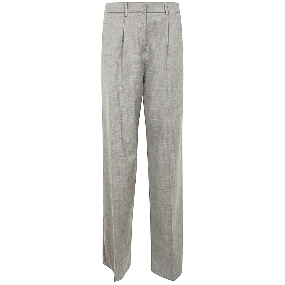 Magda Butrym Grijze Casual Broek Gray Dames