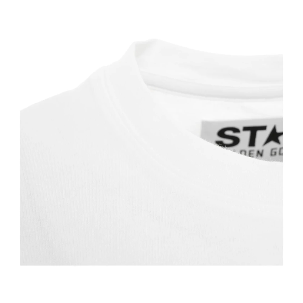 Golden Goose T-shirt met korte mouwen White Dames