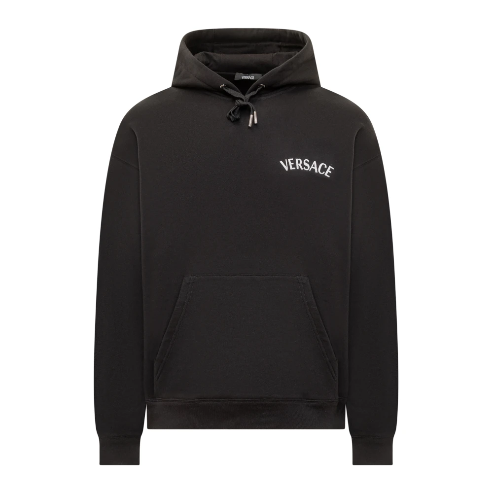 Versace Sweatshirt Stijlvol en Comfortabel Black Heren