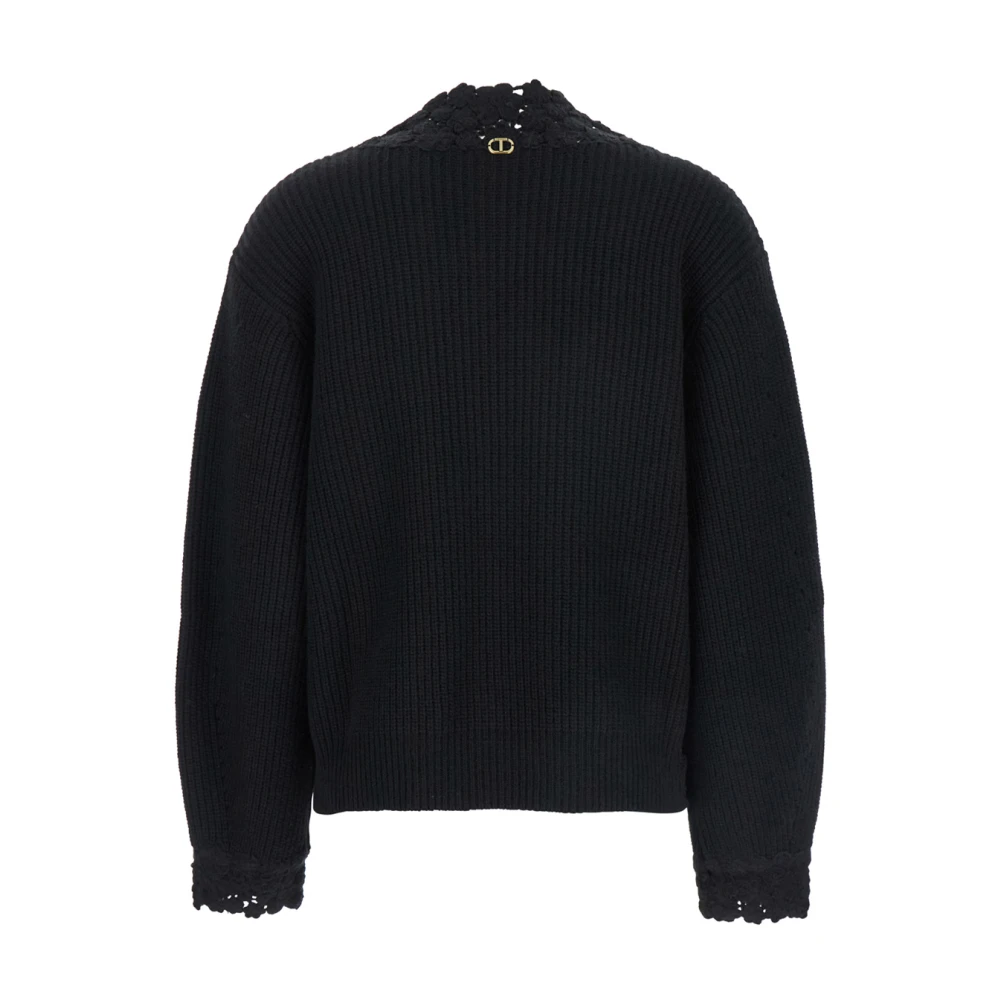 Twinset Zwart Sweater Set Maglia Black Dames