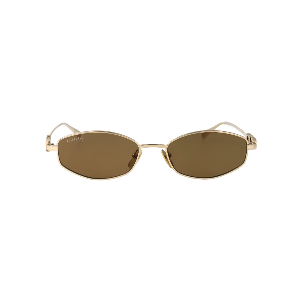 Gucci Women's Yellow Sunglasses, 55 Mm, Oval Sunglasses