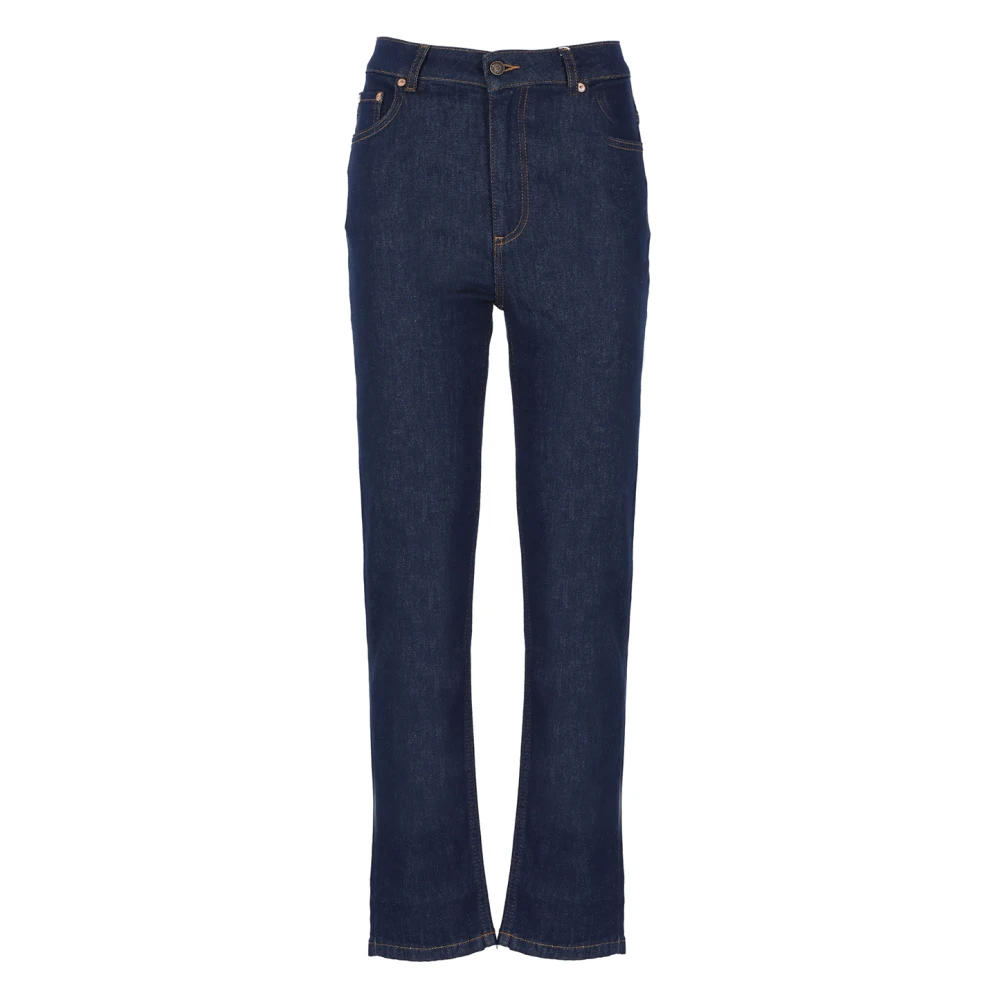 Moschino Straight Jeans Blue Dames