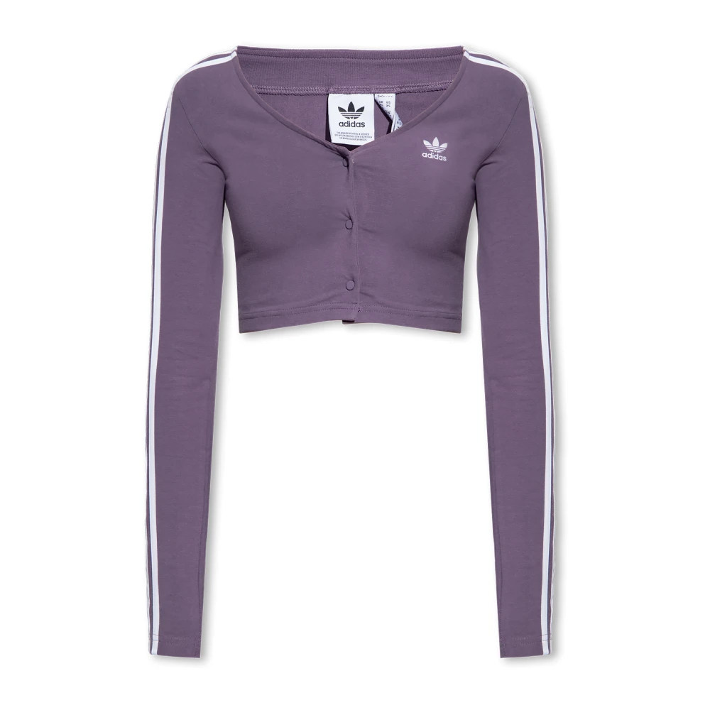 Adidas Originals Kort topp Purple, Dam