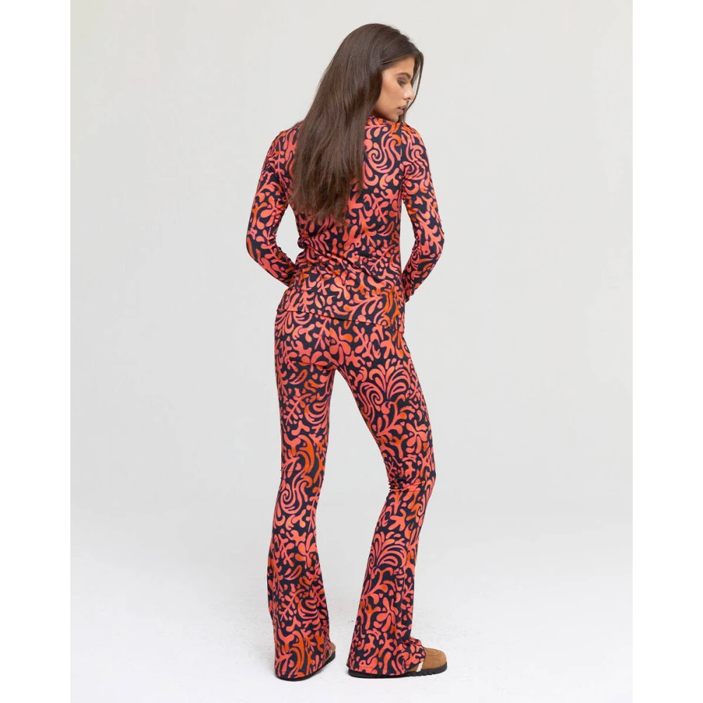 Harper & Yve Lange Mouw Top Jane-Ls Orange Dames