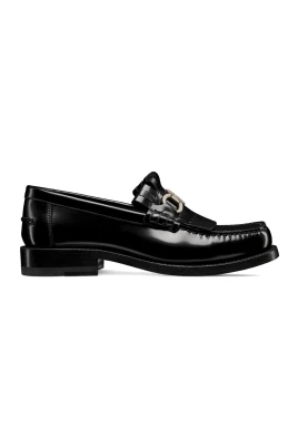 Emblem Loafers med Fransar