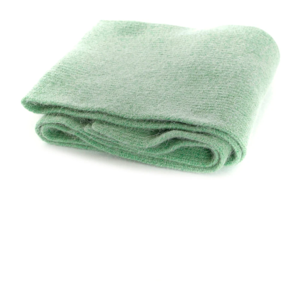 Le bonnet Zachte Gebreide Sjaal Green Heren