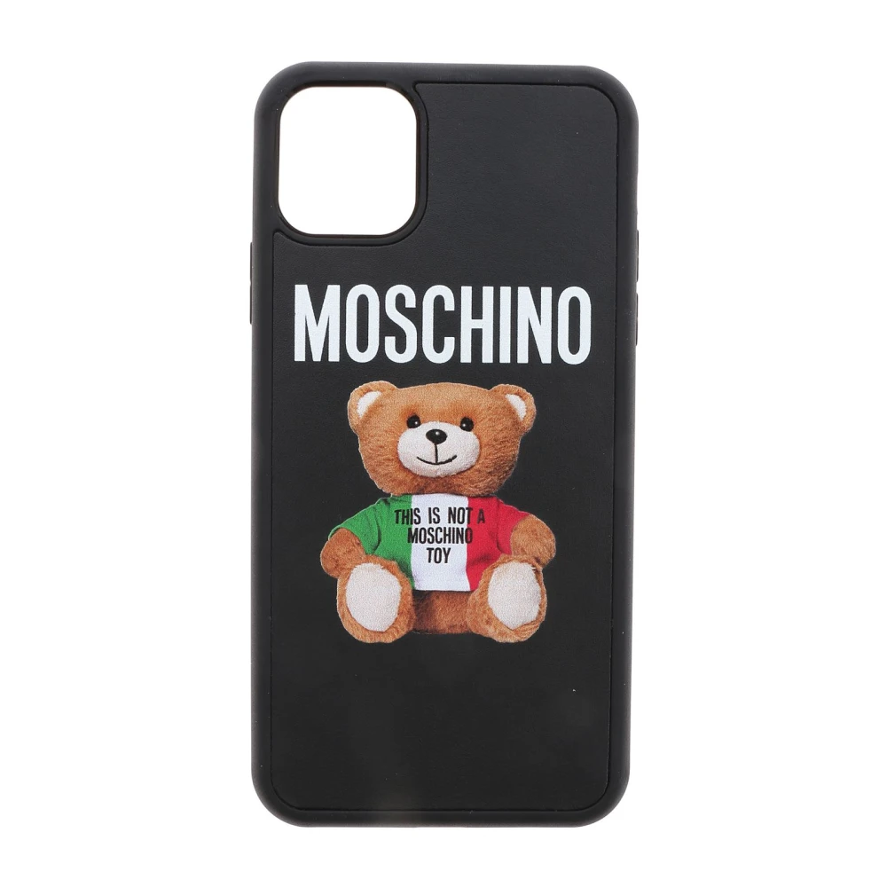 Moschino Phone Accessories Black Unisex