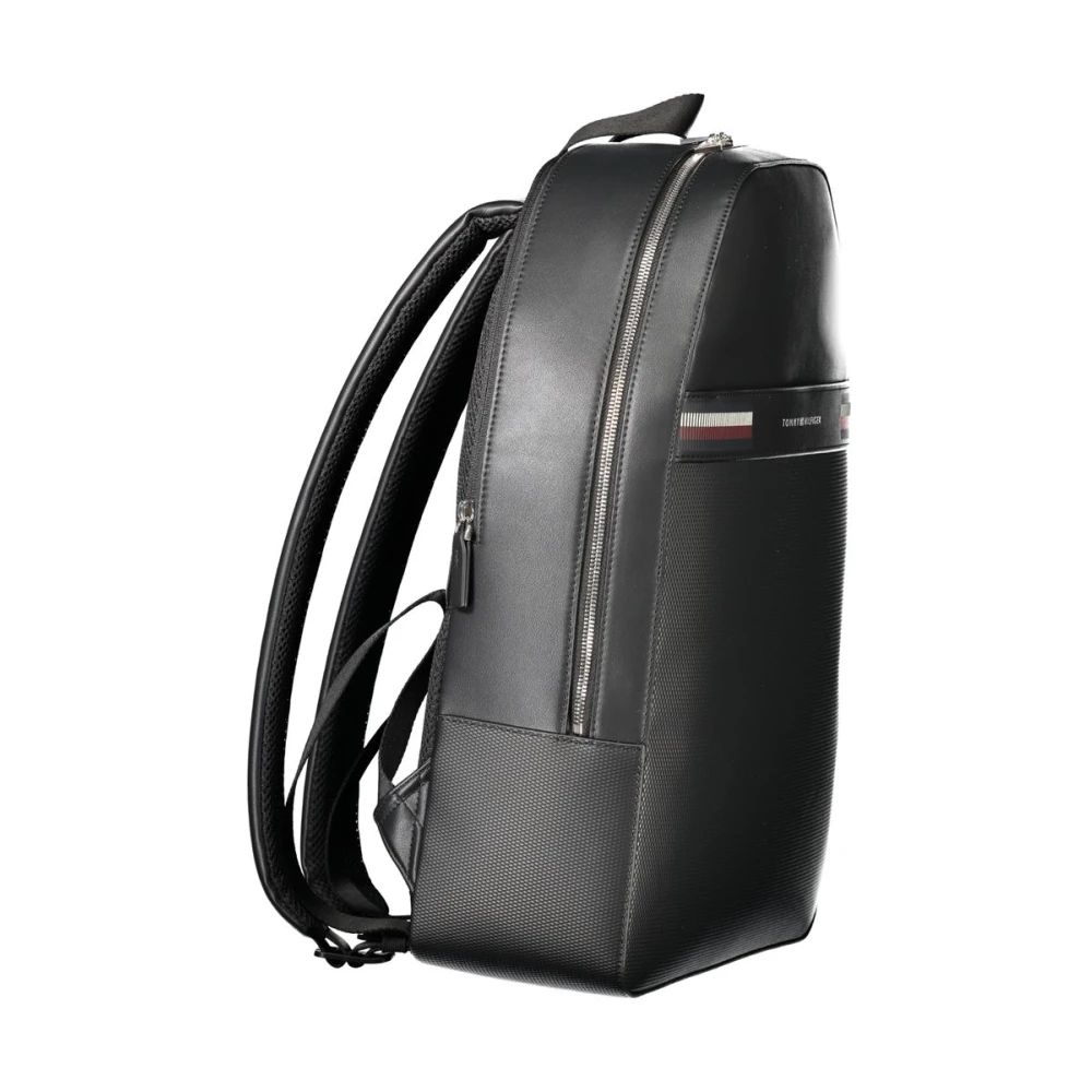 Tommy Hilfiger Zwarte Polyester Rugzak | To-33683 Black Heren