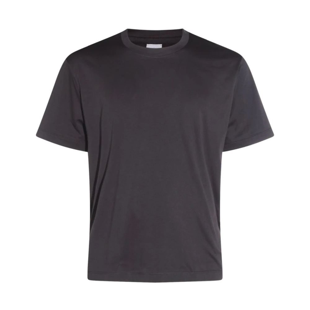 Eleventy Homme Noir - T-Shirt En Coton Modal - Tops - Taille: 2XL