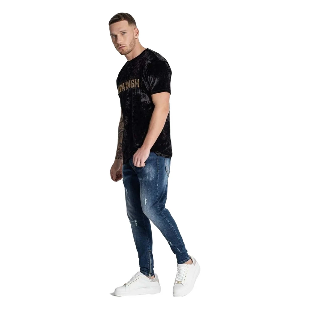 Gianni Kavanagh Kostbaar T-shirt Black Heren