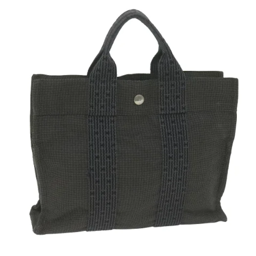 Hermès Vintage Pre-owned Nylon totes Gray Dames