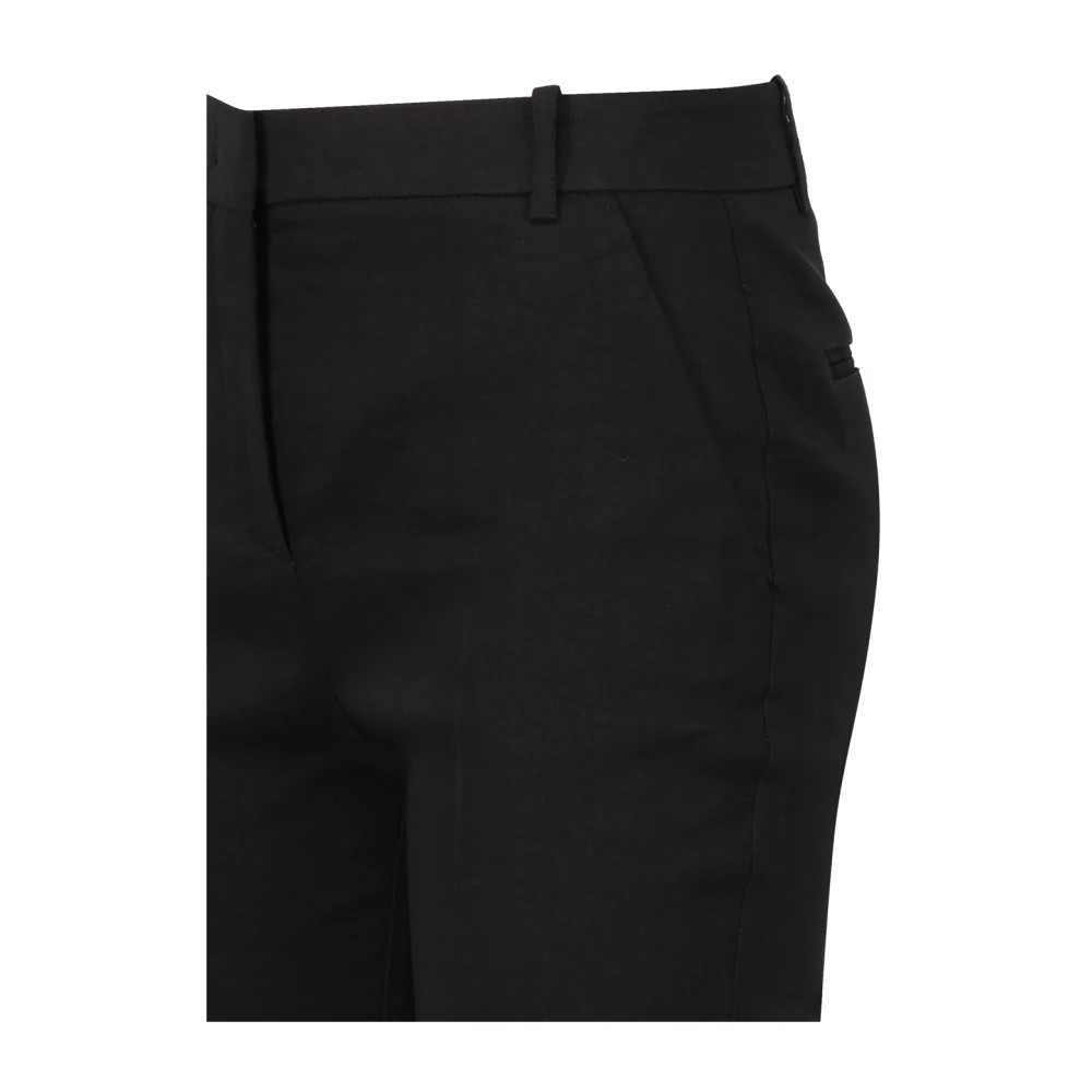 pinko Zwarte broek met scuba-effect Black Dames