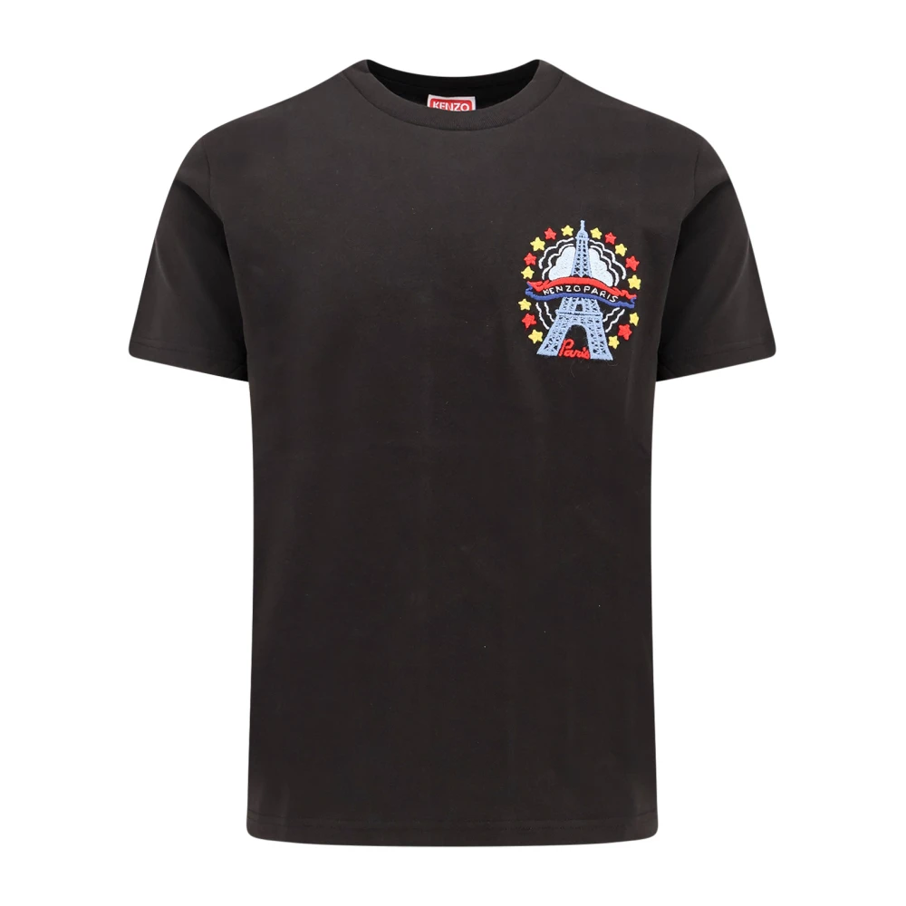 Kenzo Zwarte Slim Fit T-shirt Black Heren