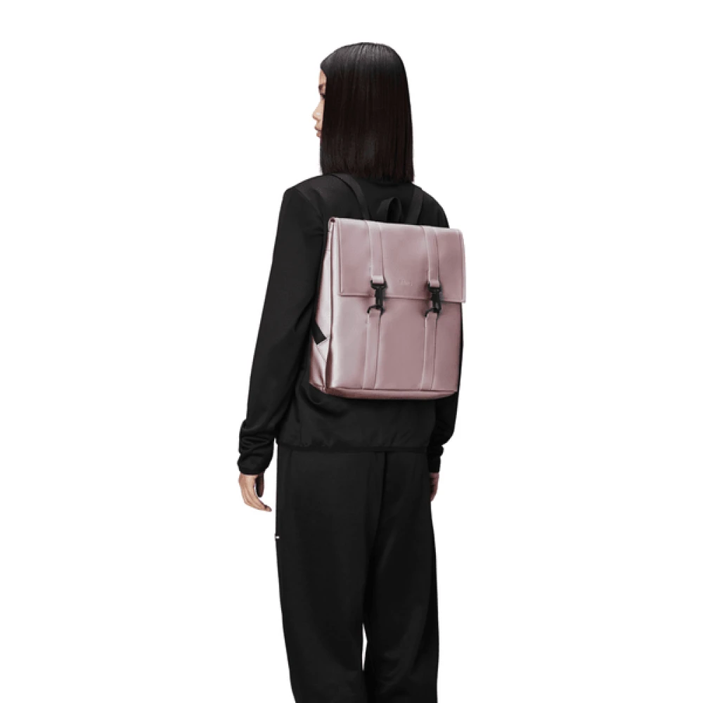Rains Stijlvolle Rugzak Collectie Pink Dames