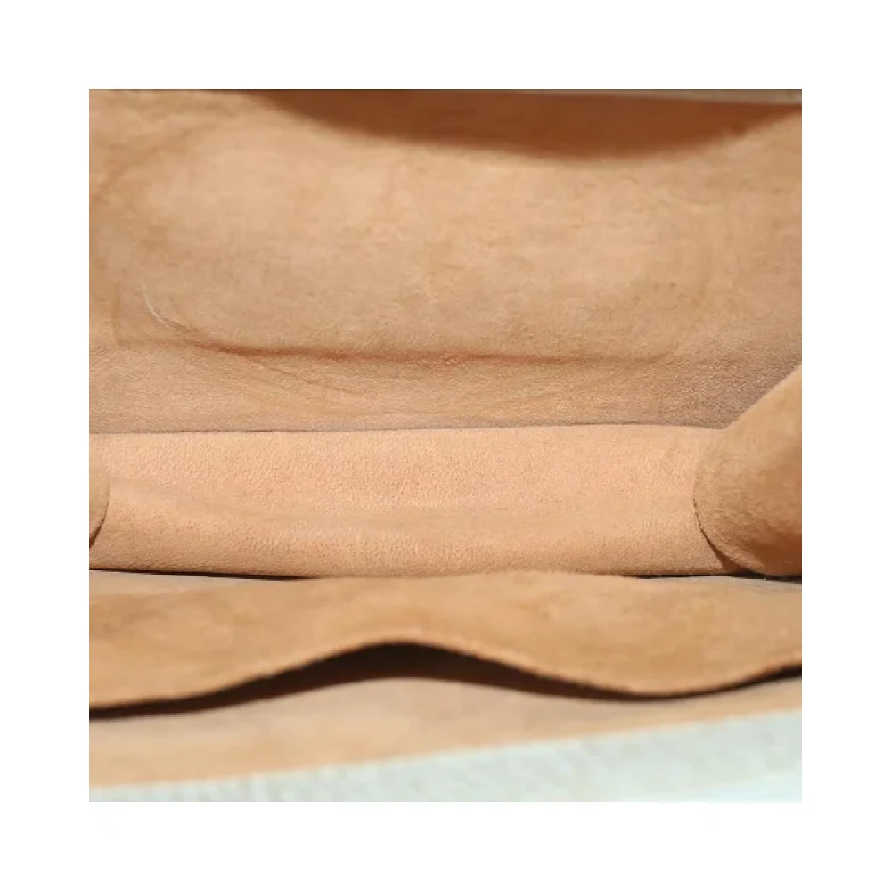 Loewe Pre-owned Leather handbags Gray Dames