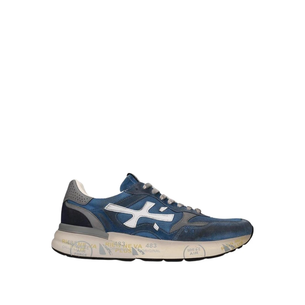 Premiata Mick Sneaker Heren Schoenen Blauw