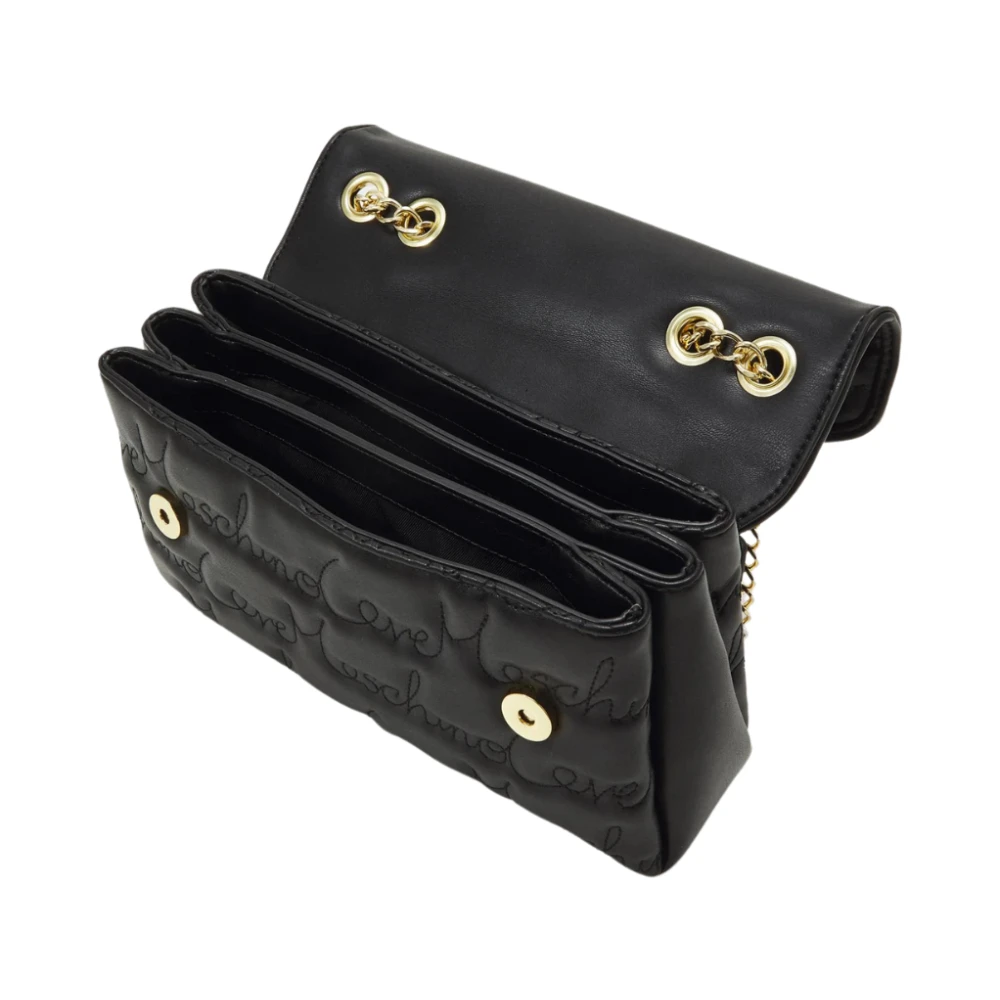 Love Moschino Zwarte PU Schoudertas Jc4125Pp1Llj Black Dames